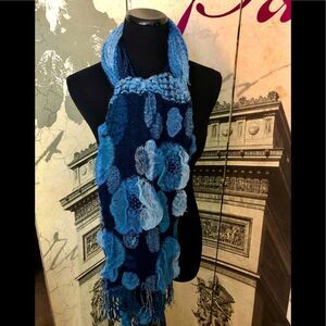 Beautiful knitted scarf